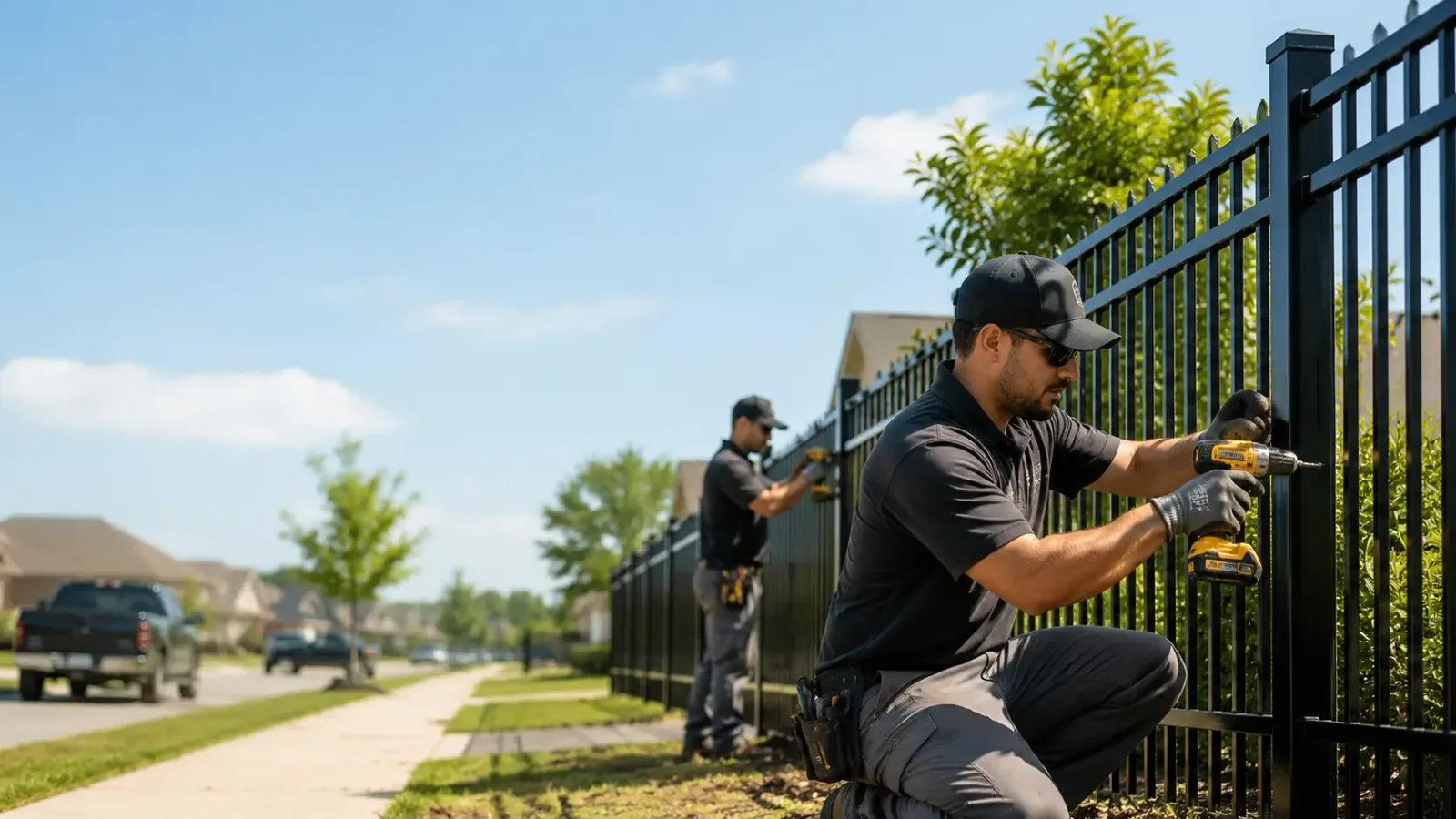 Metal Fence Installation in Miami, TX